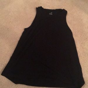 Black tank top
